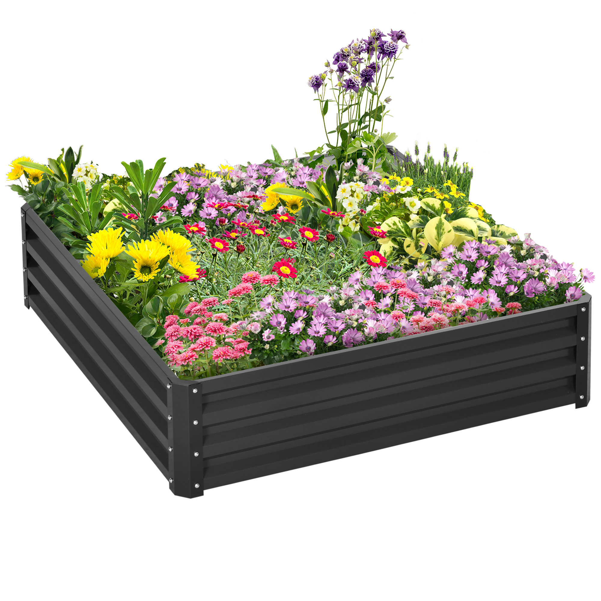 Galvanized Raised Garden Bed, 4