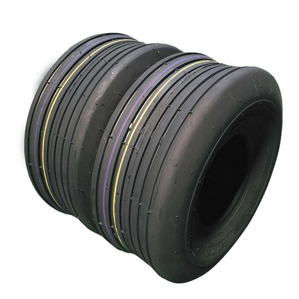 Set of(2) 16x6.50-8 4 Ply millionparts Rib Tire for lawn mower garden tractor